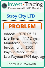 Monitored by Invest-Tracing.com HYIP Monitor-Invest-Tracing.com