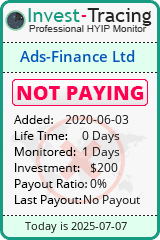 Monitored by Invest-Tracing.com HYIP Monitor-Invest-Tracing.com