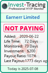 Monitored by Invest-Tracing.com HYIP Monitor-Invest-Tracing.com