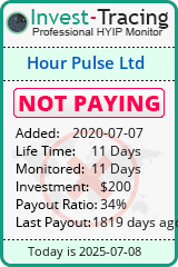 Monitored by Invest-Tracing.com HYIP Monitor-Invest-Tracing.com