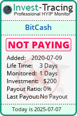Monitored by Invest-Tracing.com HYIP Monitor-Invest-Tracing.com