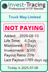Monitored by Invest-Tracing.com HYIP Monitor-Invest-Tracing.com