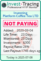 Monitored by Invest-Tracing.com HYIP Monitor-Invest-Tracing.com