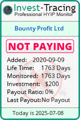 Monitored by Invest-Tracing.com HYIP Monitor-Invest-Tracing.com