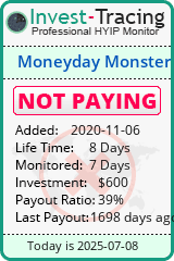 Monitored by Invest-Tracing.com HYIP Monitor-Invest-Tracing.com