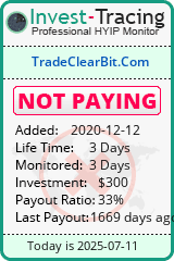 Monitored by Invest-Tracing.com HYIP Monitor-Invest-Tracing.com