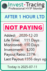 Monitored by Invest-Tracing.com HYIP Monitor-Invest-Tracing.com