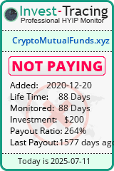 Monitored by Invest-Tracing.com HYIP Monitor-Invest-Tracing.com
