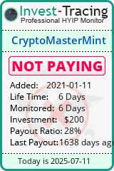 Monitored by Invest-Tracing.com HYIP Monitor-Invest-Tracing.com