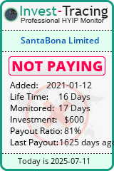 Monitored by Invest-Tracing.com HYIP Monitor-Invest-Tracing.com