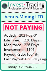 Monitored by Invest-Tracing.com HYIP Monitor-Invest-Tracing.com