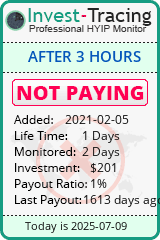 Monitored by Invest-Tracing.com HYIP Monitor-Invest-Tracing.com
