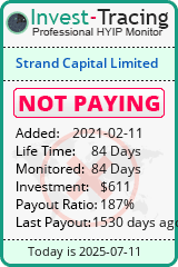 Monitored by Invest-Tracing.com HYIP Monitor-Invest-Tracing.com
