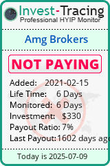 Monitored by Invest-Tracing.com HYIP Monitor-Invest-Tracing.com