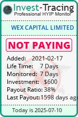 Monitored by Invest-Tracing.com HYIP Monitor-Invest-Tracing.com