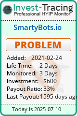 Monitored by Invest-Tracing.com HYIP Monitor-Invest-Tracing.com