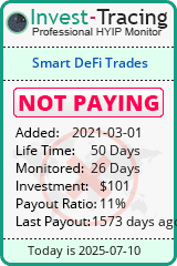 Monitored by Invest-Tracing.com HYIP Monitor-Invest-Tracing.com
