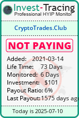 Monitored by Invest-Tracing.com HYIP Monitor-Invest-Tracing.com