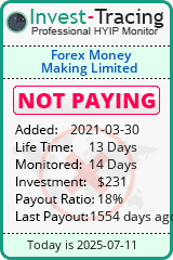 Monitored by Invest-Tracing.com HYIP Monitor-Invest-Tracing.com