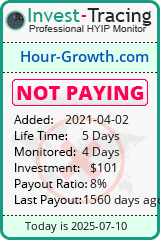 Monitored by Invest-Tracing.com HYIP Monitor-Invest-Tracing.com