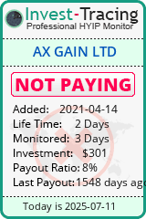Monitored by Invest-Tracing.com HYIP Monitor-Invest-Tracing.com