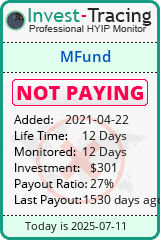 Monitored by Invest-Tracing.com HYIP Monitor-Invest-Tracing.com
