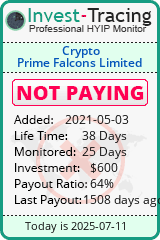 Monitored by Invest-Tracing.com HYIP Monitor-Invest-Tracing.com