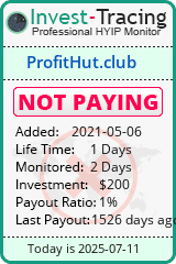 Monitored by Invest-Tracing.com HYIP Monitor-Invest-Tracing.com