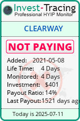 Monitored by Invest-Tracing.com HYIP Monitor-Invest-Tracing.com