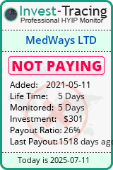 Monitored by Invest-Tracing.com HYIP Monitor-Invest-Tracing.com