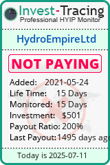 Monitored by Invest-Tracing.com HYIP Monitor-Invest-Tracing.com