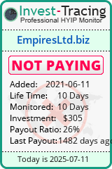 Monitored by Invest-Tracing.com HYIP Monitor-Invest-Tracing.com