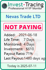 Monitored by Invest-Tracing.com HYIP Monitor-Invest-Tracing.com