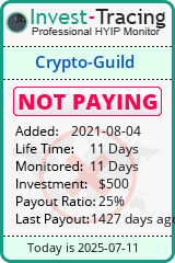 Monitored by Invest-Tracing.com HYIP Monitor-Invest-Tracing.com