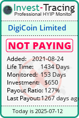 Monitored by Invest-Tracing.com HYIP Monitor-Invest-Tracing.com