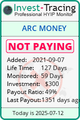 Monitored by Invest-Tracing.com HYIP Monitor-Invest-Tracing.com