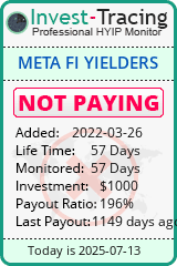 Monitored by Invest-Tracing.com HYIP Monitor-Invest-Tracing.com