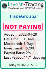 Monitored by Invest-Tracing.com HYIP Monitor-Invest-Tracing.com
