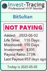 Monitored by Invest-Tracing.com HYIP Monitor-Invest-Tracing.com