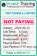 Monitored by Invest-Tracing.com HYIP Monitor-Invest-Tracing.com