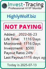 Monitored by Invest-Tracing.com HYIP Monitor-Invest-Tracing.com