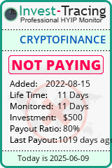 Monitored by Invest-Tracing.com HYIP Monitor-Invest-Tracing.com