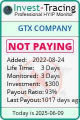 Monitored by Invest-Tracing.com HYIP Monitor-Invest-Tracing.com