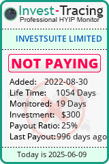 Monitored by Invest-Tracing.com HYIP Monitor-Invest-Tracing.com
