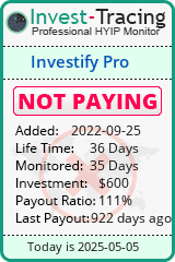 Monitored by Invest-Tracing.com HYIP Monitor-Invest-Tracing.com
