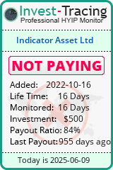 Monitored by Invest-Tracing.com HYIP Monitor-Invest-Tracing.com