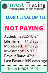 Monitored by Invest-Tracing.com HYIP Monitor-Invest-Tracing.com