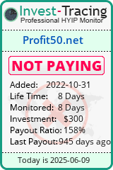 Monitored by Invest-Tracing.com HYIP Monitor-Invest-Tracing.com