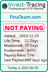 Monitored by Invest-Tracing.com HYIP Monitor-Invest-Tracing.com
