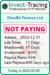 Monitored by Invest-Tracing.com HYIP Monitor-Invest-Tracing.com